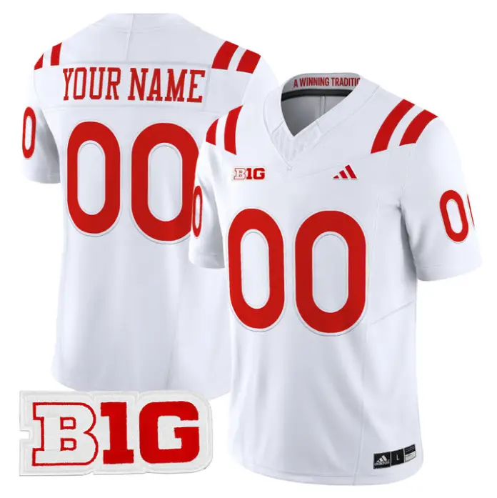 Custom Nebraska Cornhuskers Jersey 2026 Vapor Limited Stitched by My Store NCAA Football Jerseys