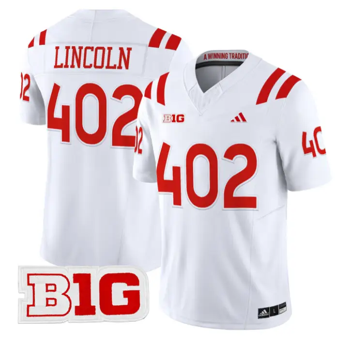 Lincoln Jersey #402 Nebraska Cornhuskers 2026 Vapor Limited Stitched by My Store NCAA Football Jerseys