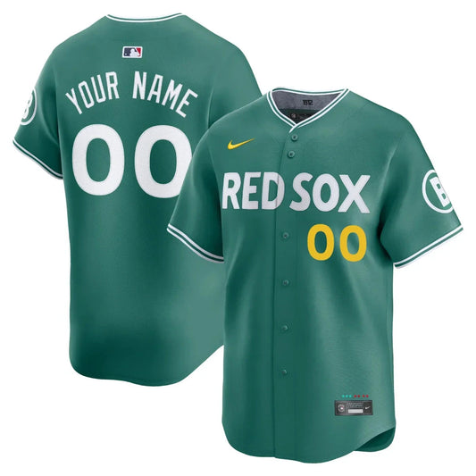 Boston Red Sox 2025 City Connect Vapor Premier Limited Custom Jersey - All Stitched by Boston Red Sox