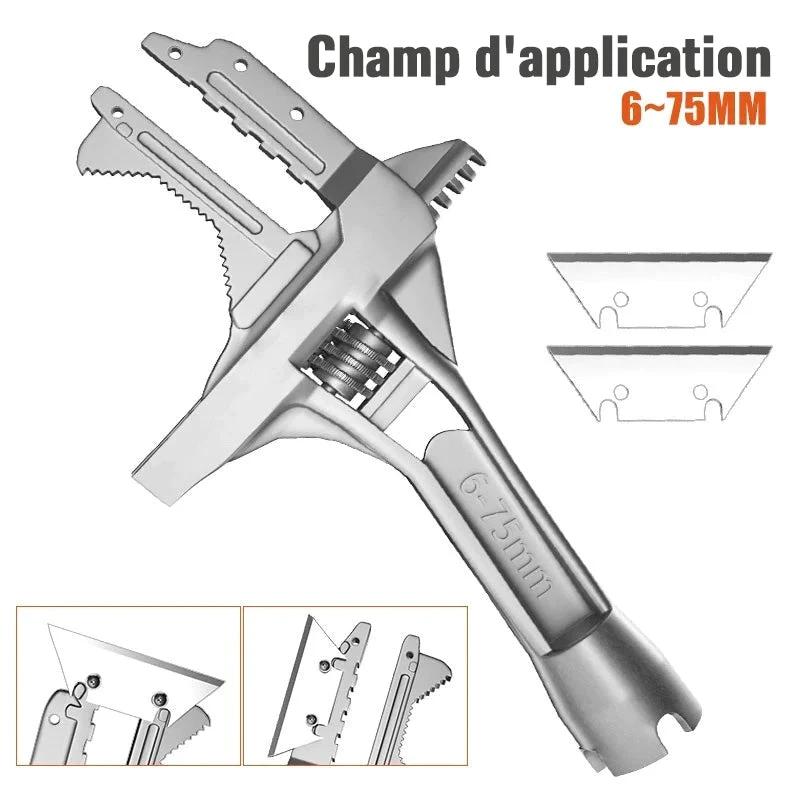 Multifunctional bathroom key tool by Bowlift