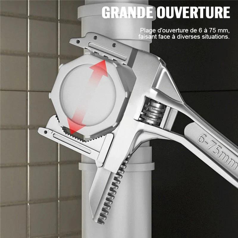 Multifunctional bathroom key tool by Bowlift