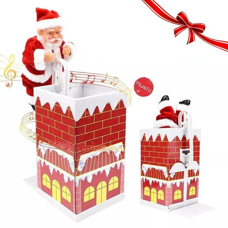 electric climbing ladder Santa Claus by Bowlift