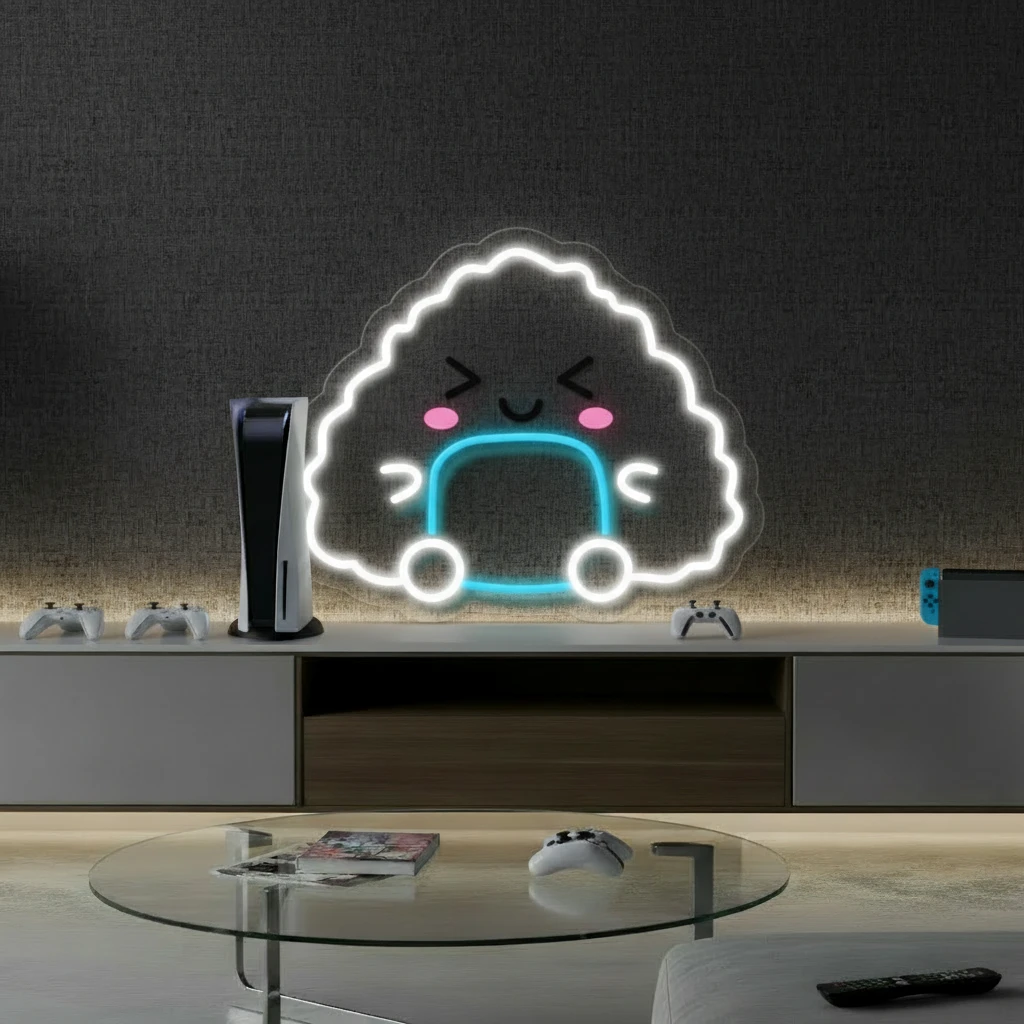 Cute Cartoon LED Neon Sign Kids Room Decor Sign by Neonchics