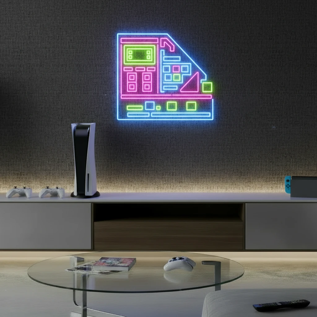 Cute Cartoon LED Neon Sign Kids Room Decor Sign by Neonchics