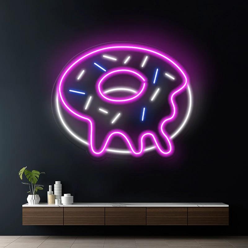 Donuts Neon sign Shop Decor Neon Sign by Neonchics