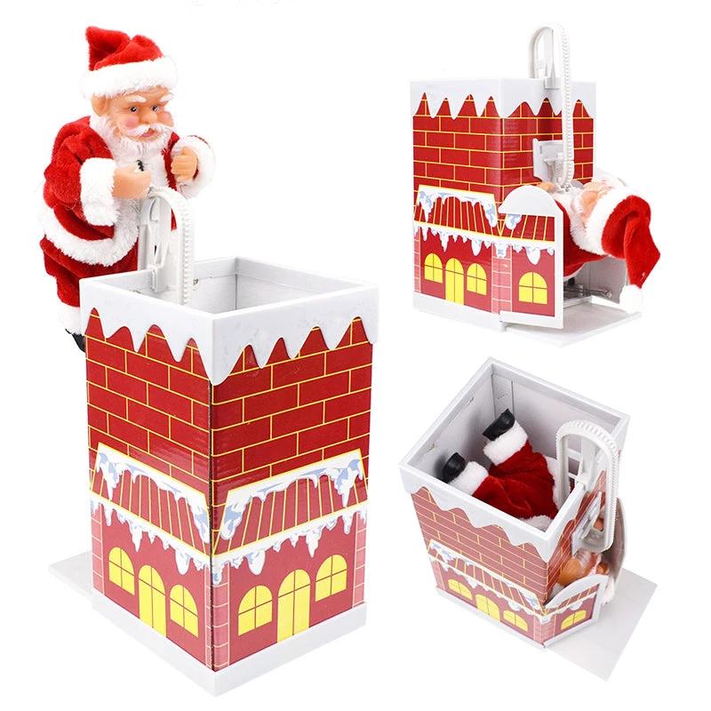 electric climbing ladder Santa Claus by Bowlift