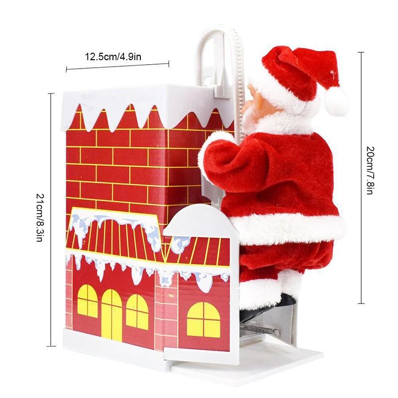 electric climbing ladder Santa Claus by Bowlift