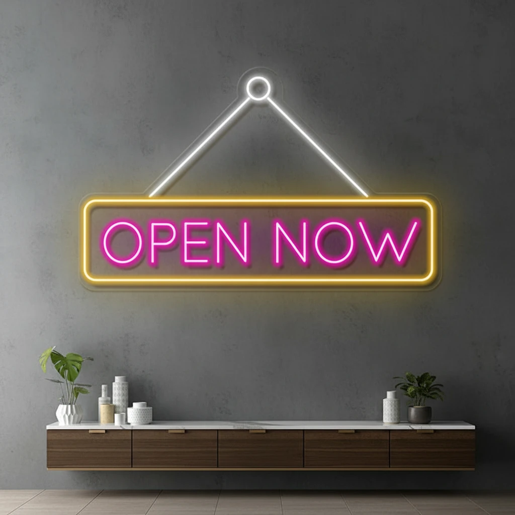Open Now Led Neon Sign Shop Decor Sign by Neonchics