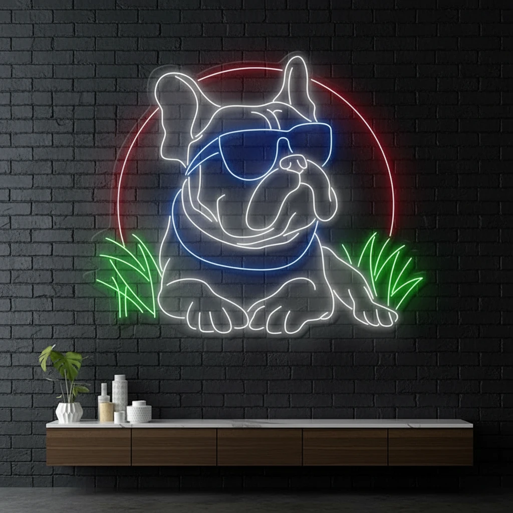 Puppy Dog Led Neon Sign by Neonchics