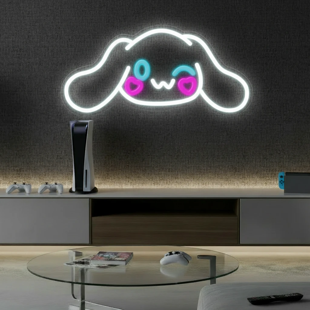 Cute Cartoon Led Neon Sign for Kids Room Decor by Neonchics