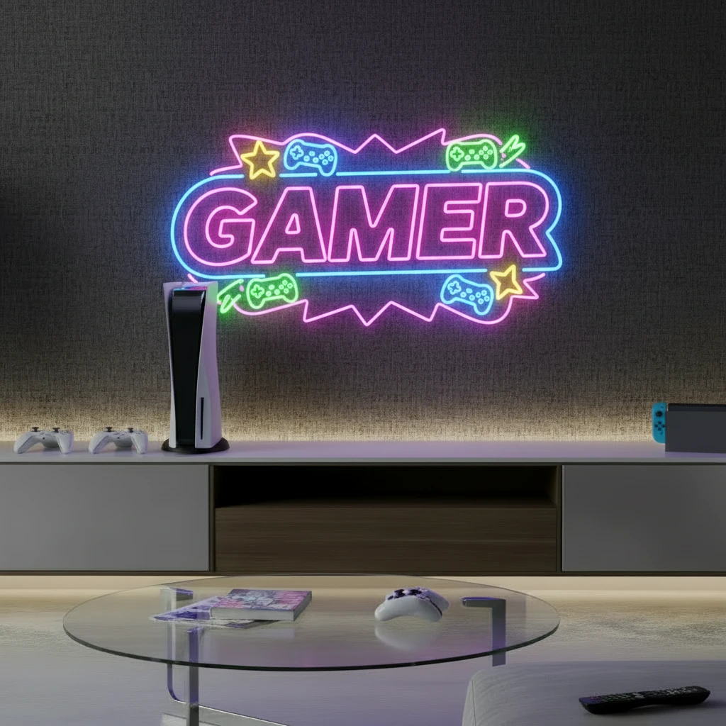 WOW Led Neon Sign by Neonchics