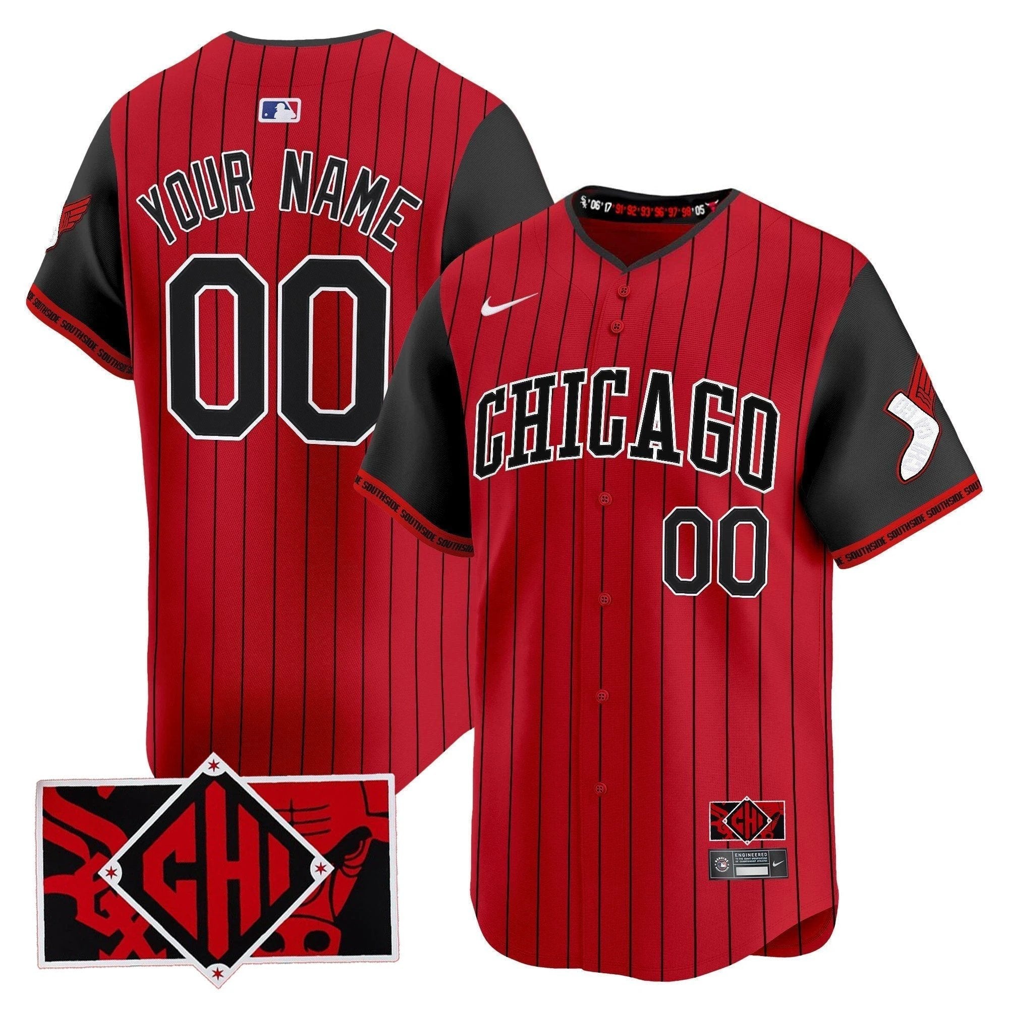 Chicago White Sox 2025 City Connect Vapor Premier Limited Custom Jersey - All Stitched by Chicago White Sox
