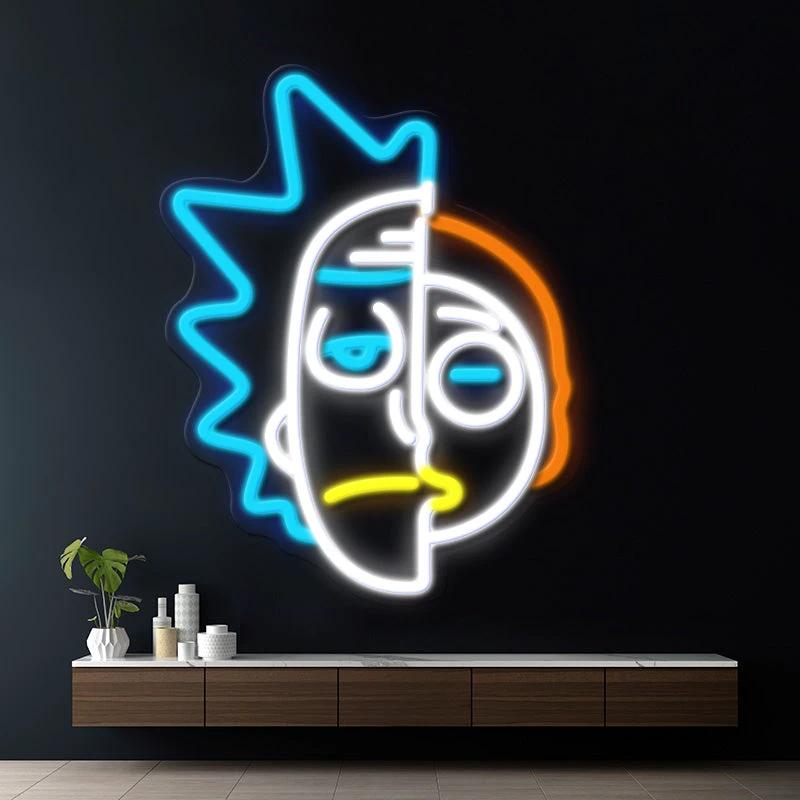 Rick and Morty Led Neon Sign Room Decor Sign Light by Neonchics