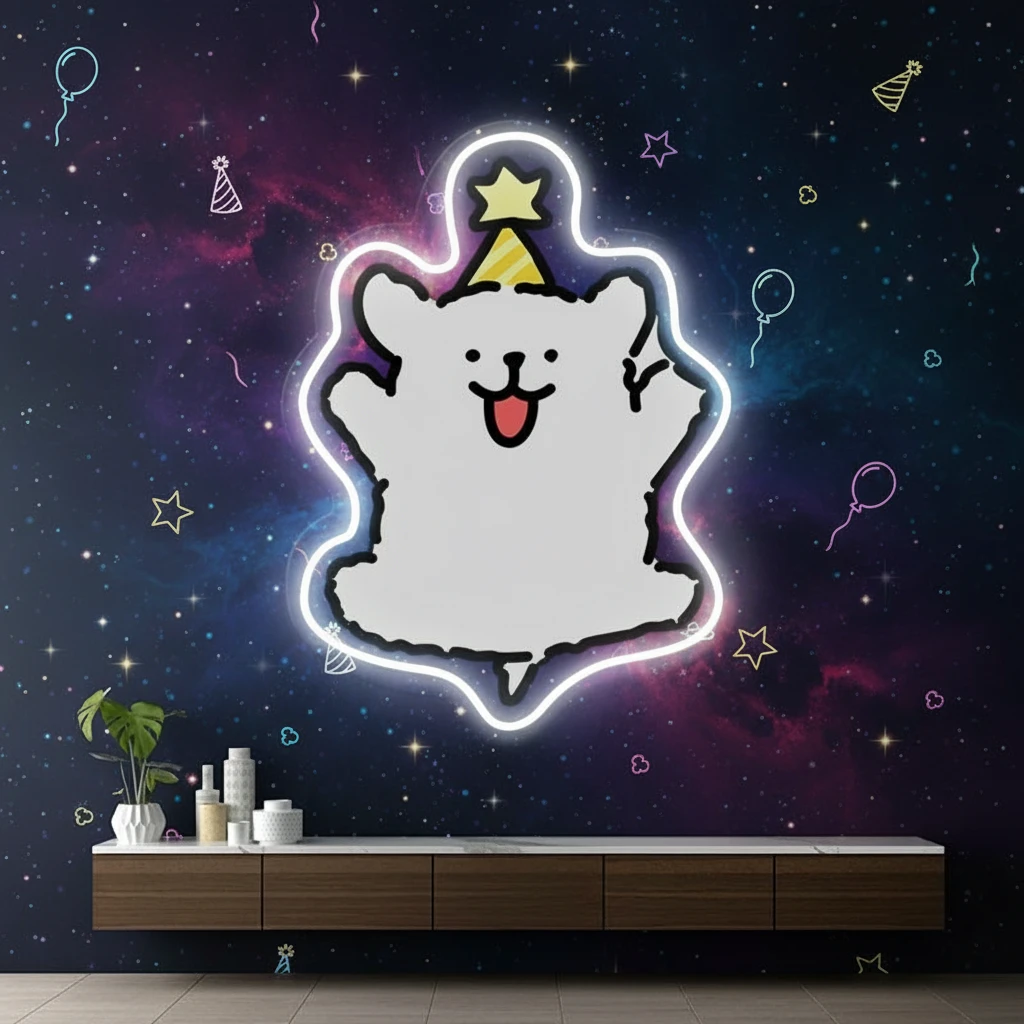 Cartoon Led Neon Sign Kids Gift by Neonchics