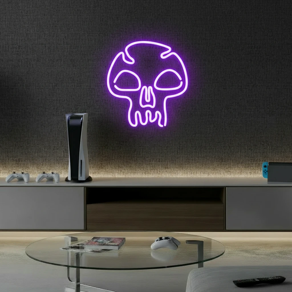 MTG Forest Neon Sign Home Decor Sign Fans Gifts by Neonchics