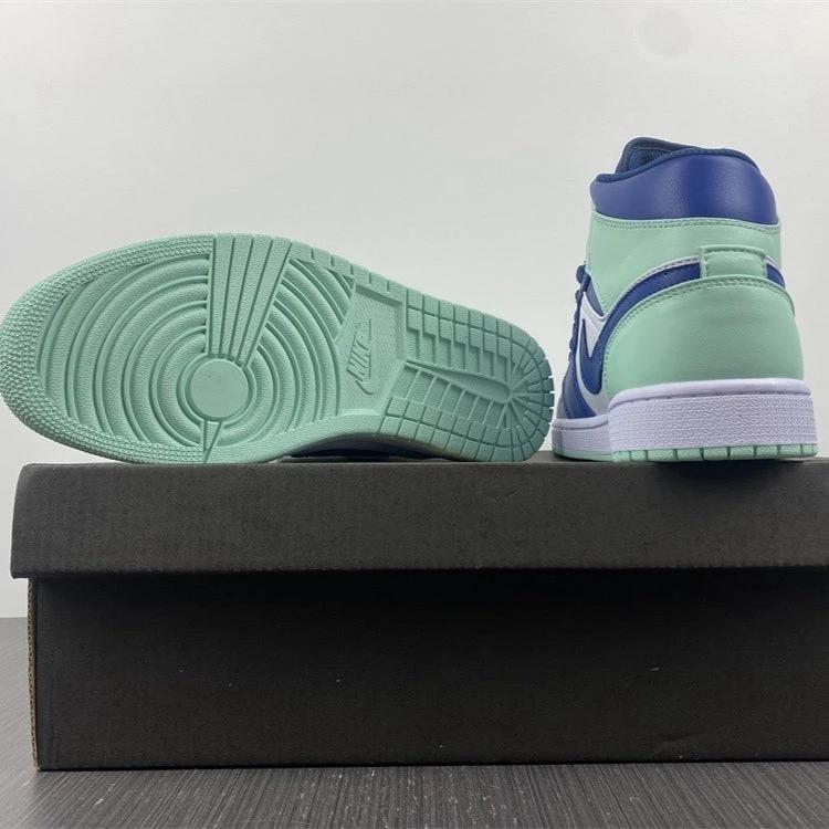 Air Jordan 1 Mid Blue Mint by Air Jordan