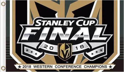 018 Vegas Golden Knights Final Stanley Cup Champions Flag 3X5Ft Polyester Digital Print Banner USA by flagsjustdoit