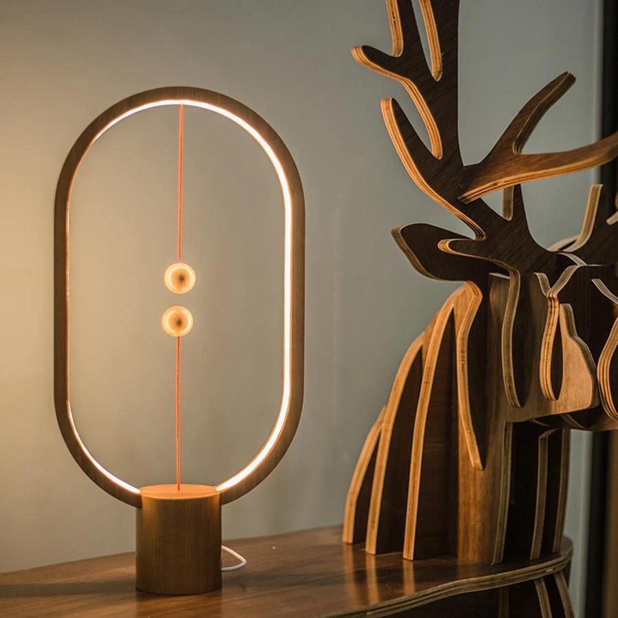 Tao - Modern Nordic Magnetic Balance LED Lamp by Bowlift