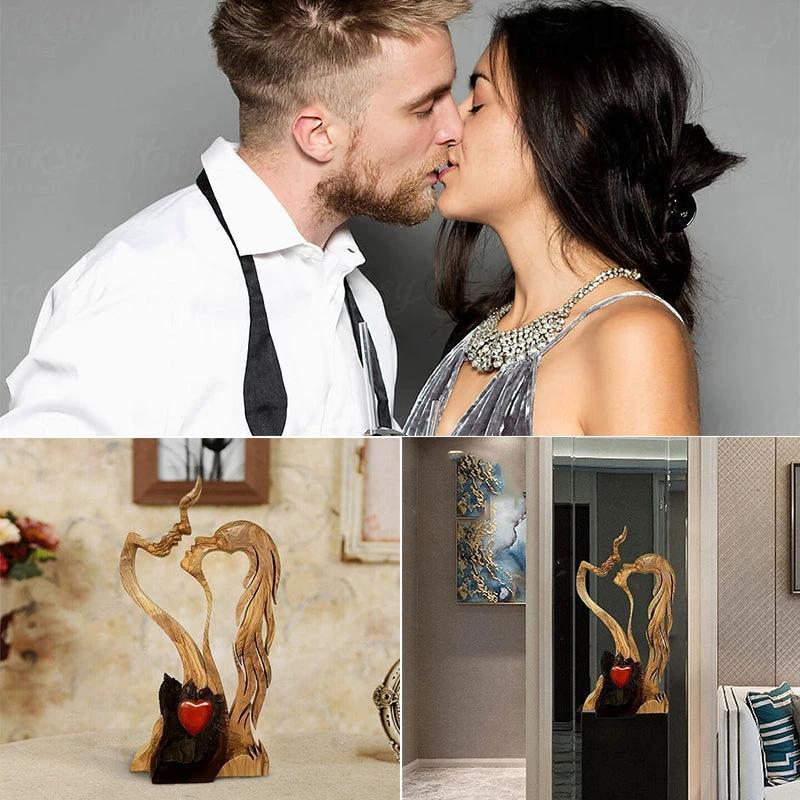 Wood decorations ornaments love forever by Bowlift