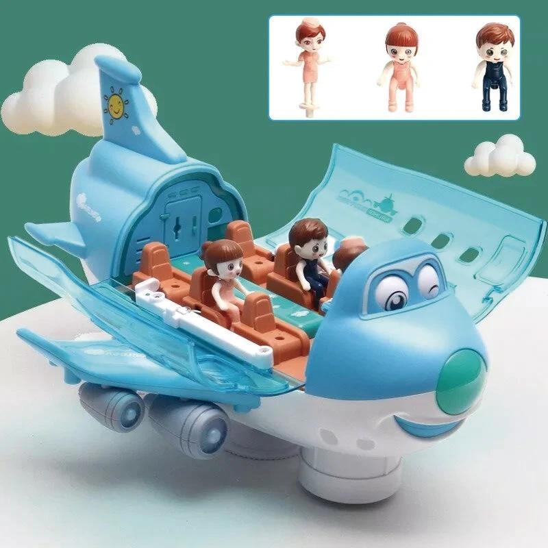 360° rotatable electric airplane toy by BowLift