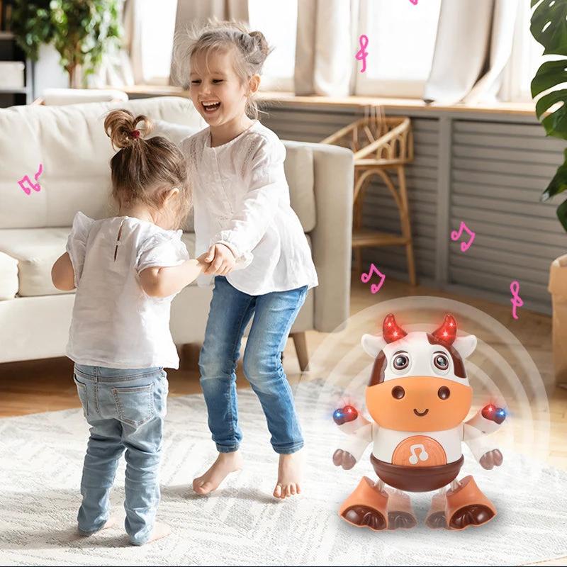 Musical Toy Baby Cow by Bowlift