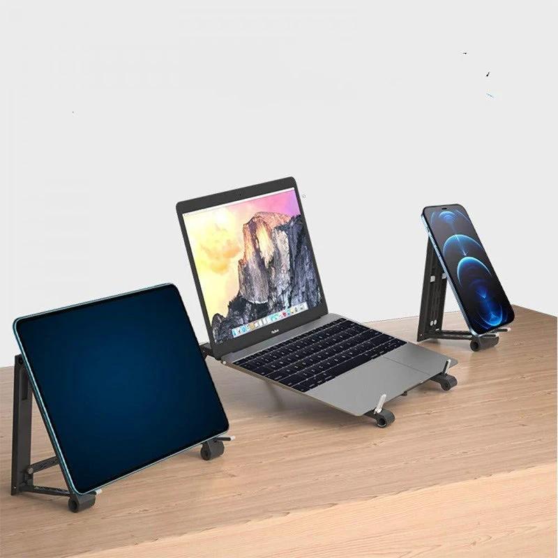 Multifunctional 3-in-1 support for laptop pad phone by Bowlift