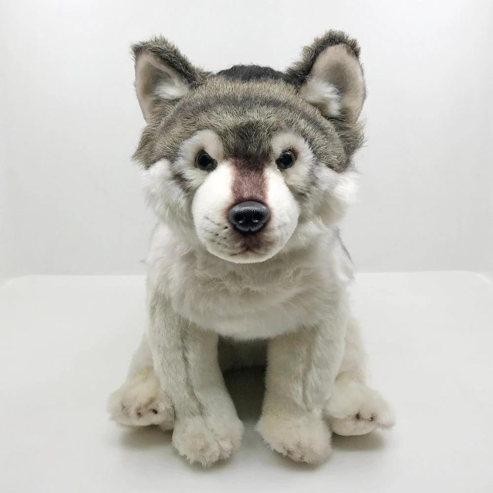 Gray Wolf Plush Toy by BowLift