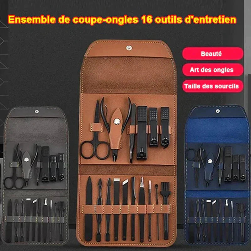 16-piece nail clipper set by Bowlift