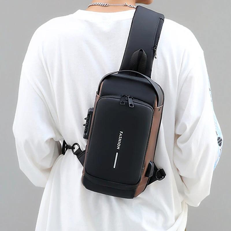 Men's Anti-theft Messenger Bag by BowLift
