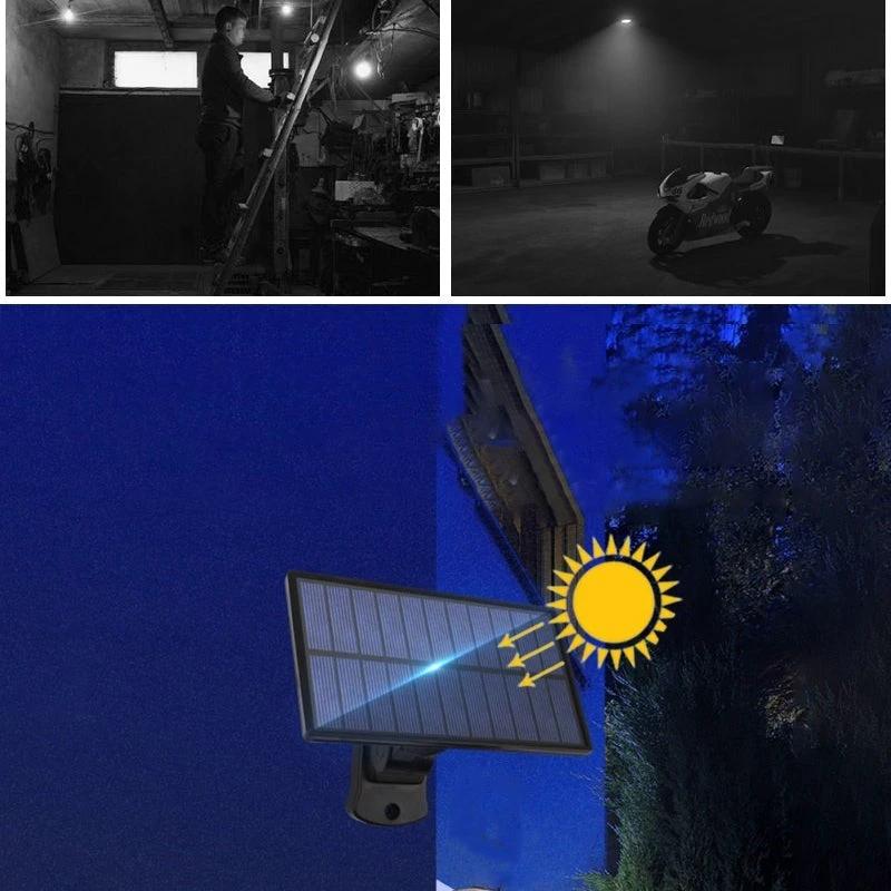 Solar Induction Wall Light Split with Remote Control by Bowlift