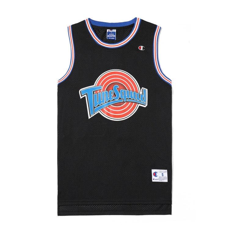 Tune Squad #69 Le pew Morris Basketball Jersey Black by My store basketball