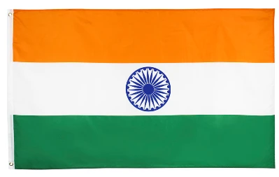 Flag of India -3x5ft Indian Flag-polyester by flagsshop