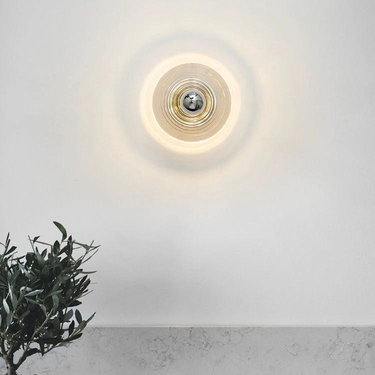 Timeless glass wall lamp for versatile lighting Bowlift by Bowlift