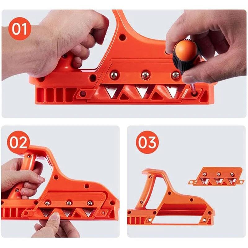 Hand planer cutting tool for drywall by Bowlift