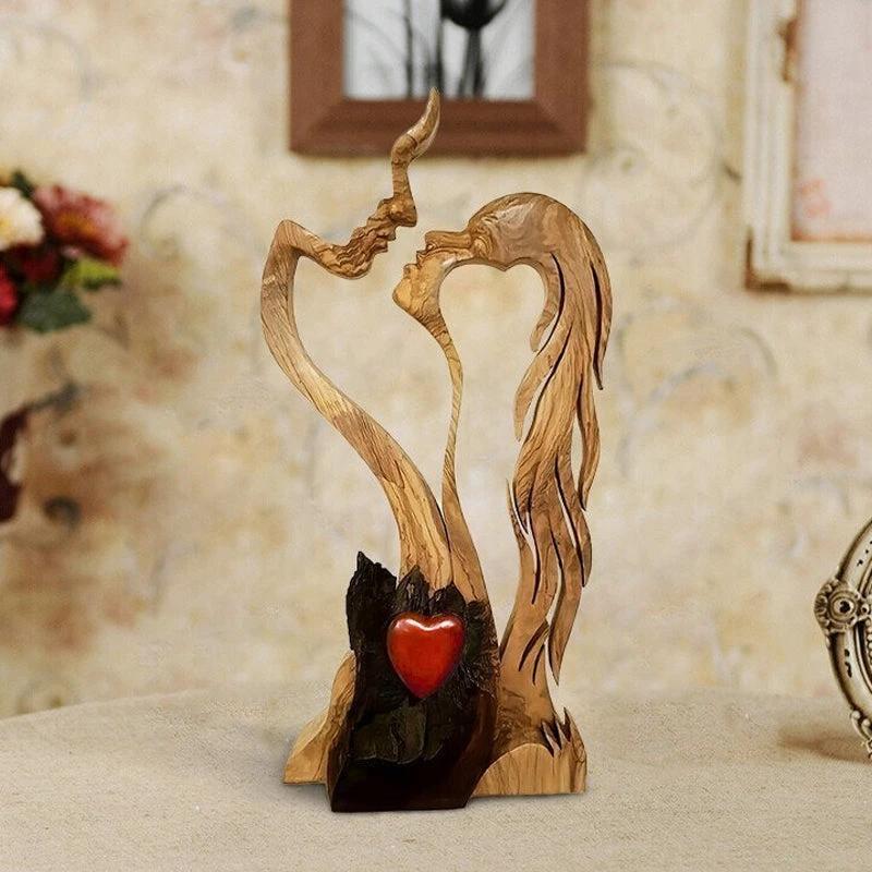 Wood decorations ornaments love forever by Bowlift
