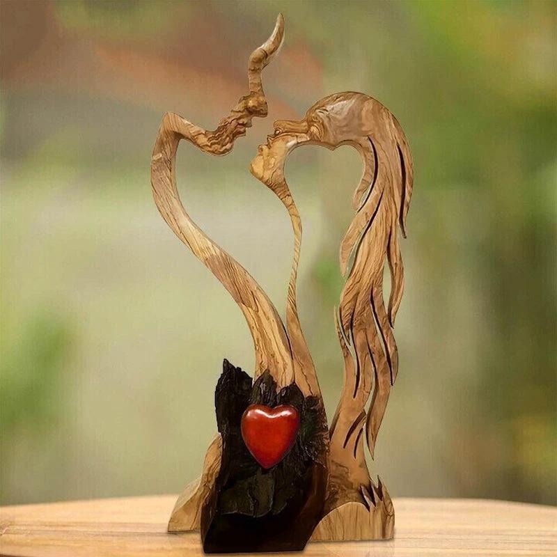 Wood decorations ornaments love forever by Bowlift