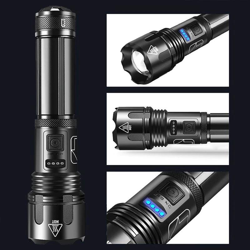 Military flashlight laser waterproof by Bowlift