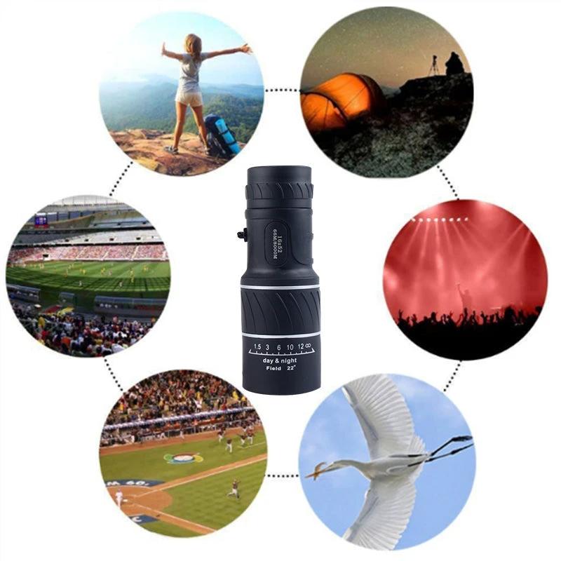 HD Night Vision Monocular Telescope by Bowlift