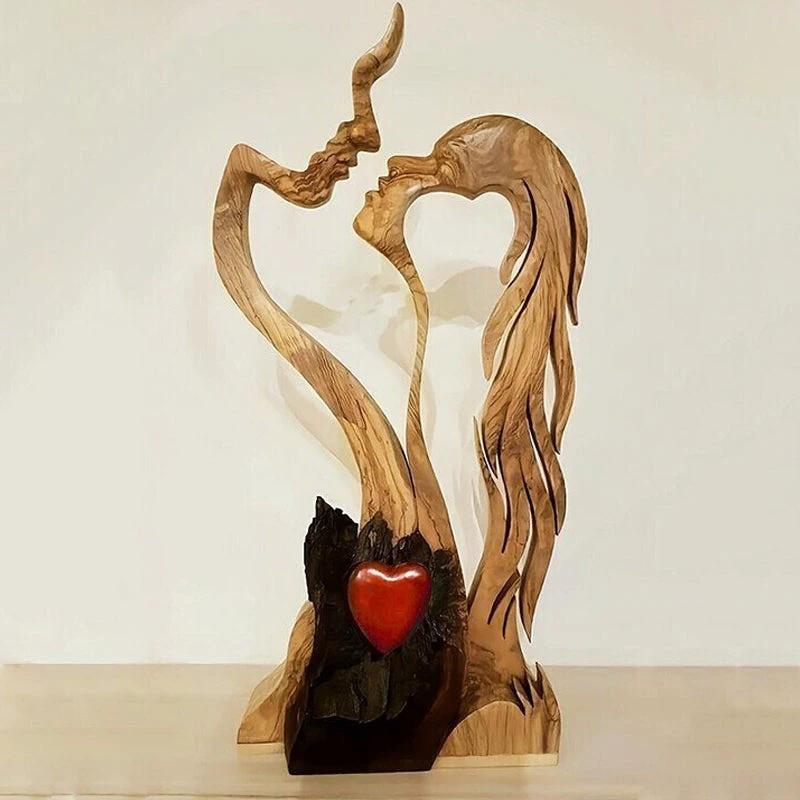 Wood decorations ornaments love forever by Bowlift
