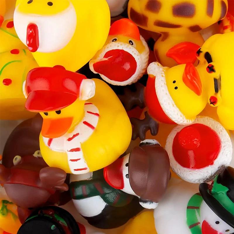 Advent Calendar 2022 - 24 Rubber Ducks for Children by Bowlift
