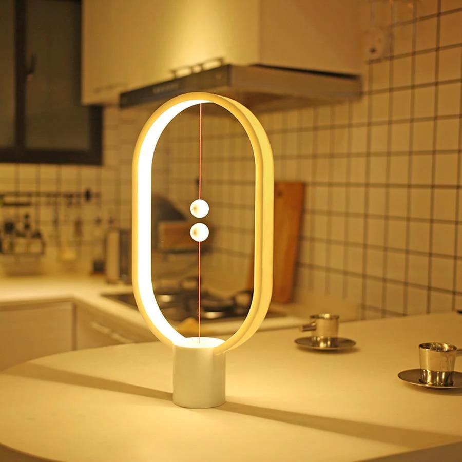 Tao - Modern Nordic Magnetic Balance LED Lamp by Bowlift