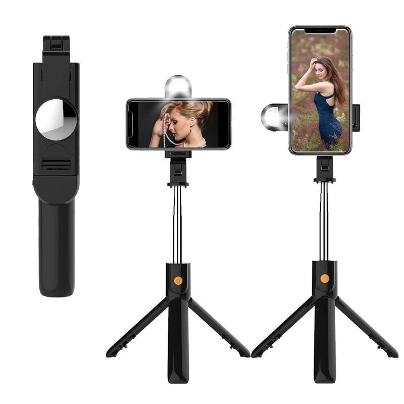 Tripod for selfie stick with Bluetooth remote control by Bowlift