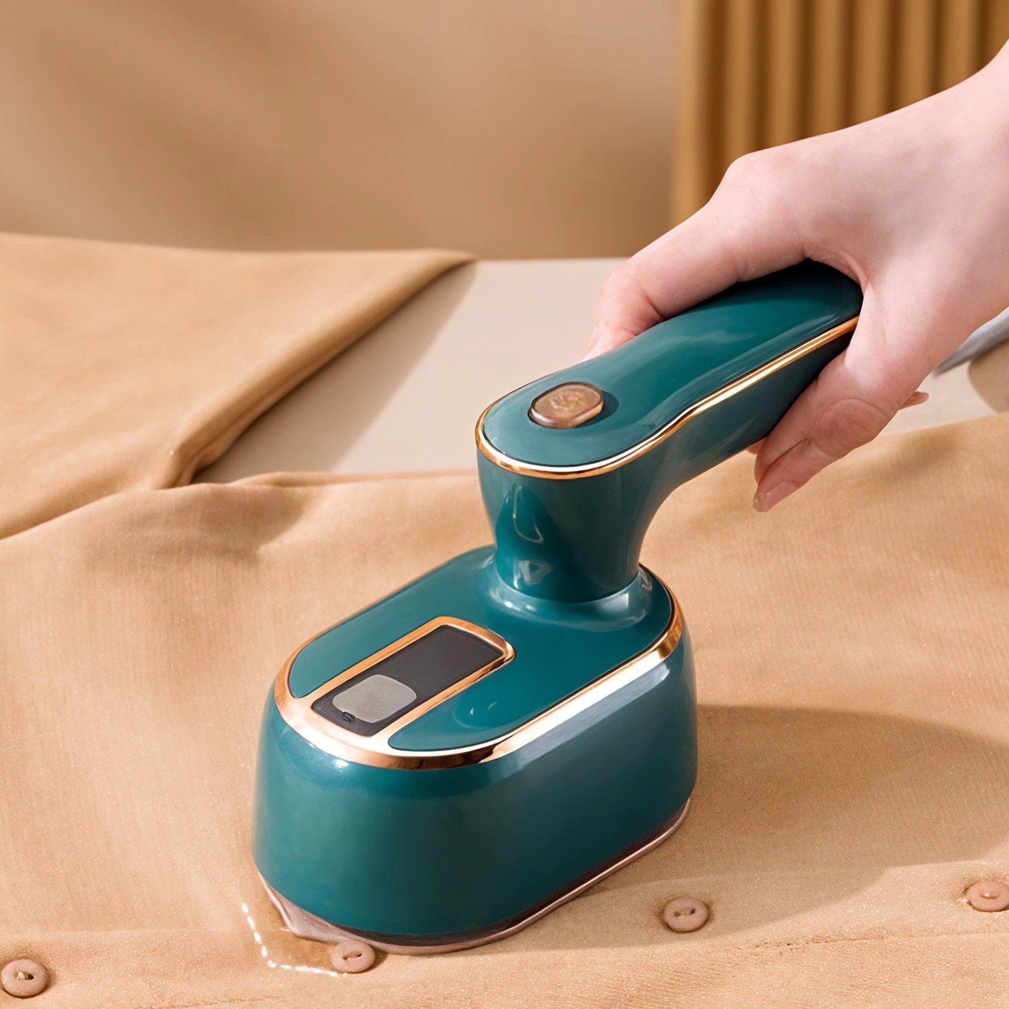 Micro Steam Iron - Portable & Travel Friendly Clothes Ironing Machine Bowlift by Bowlift