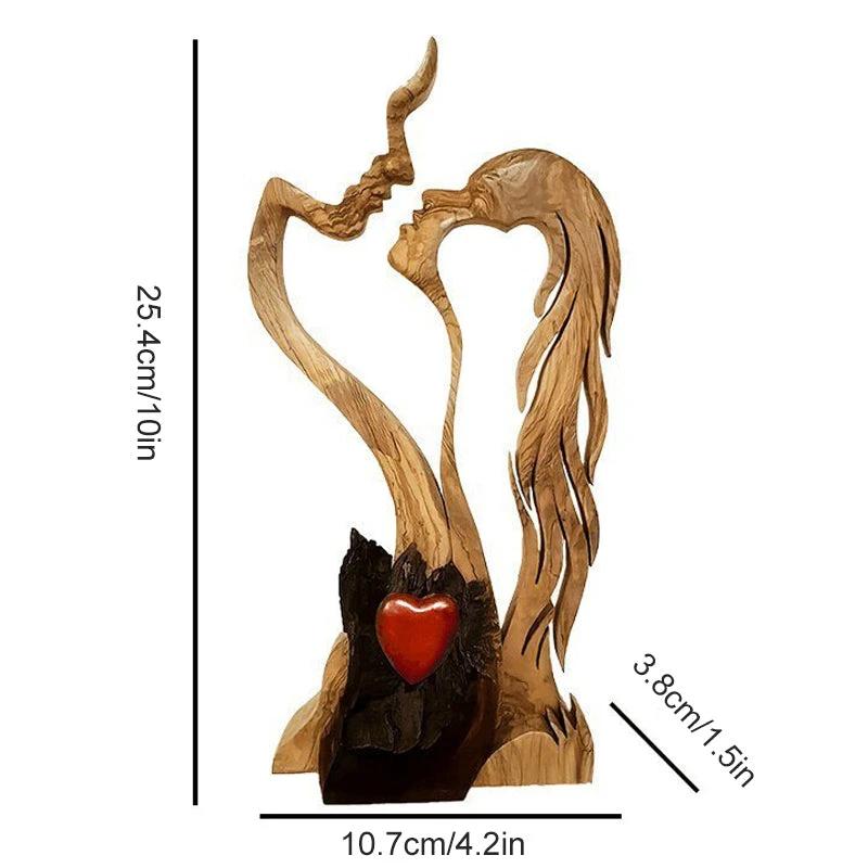 Wood decorations ornaments love forever by Bowlift