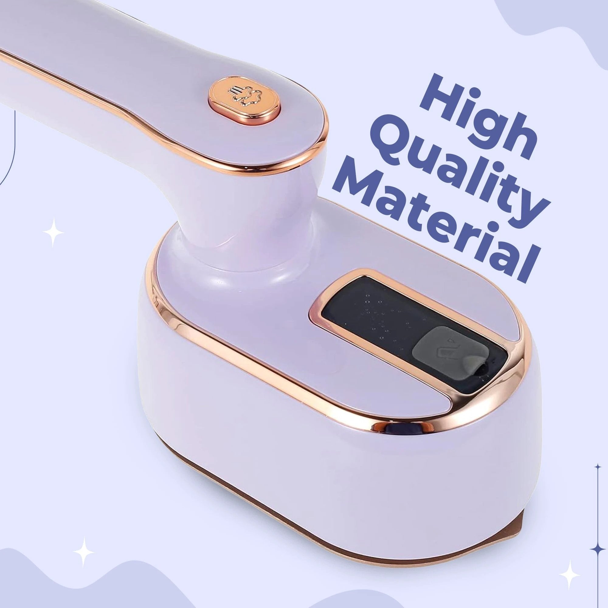 Micro Steam Iron - Portable & Travel Friendly Clothes Ironing Machine Bowlift by Bowlift