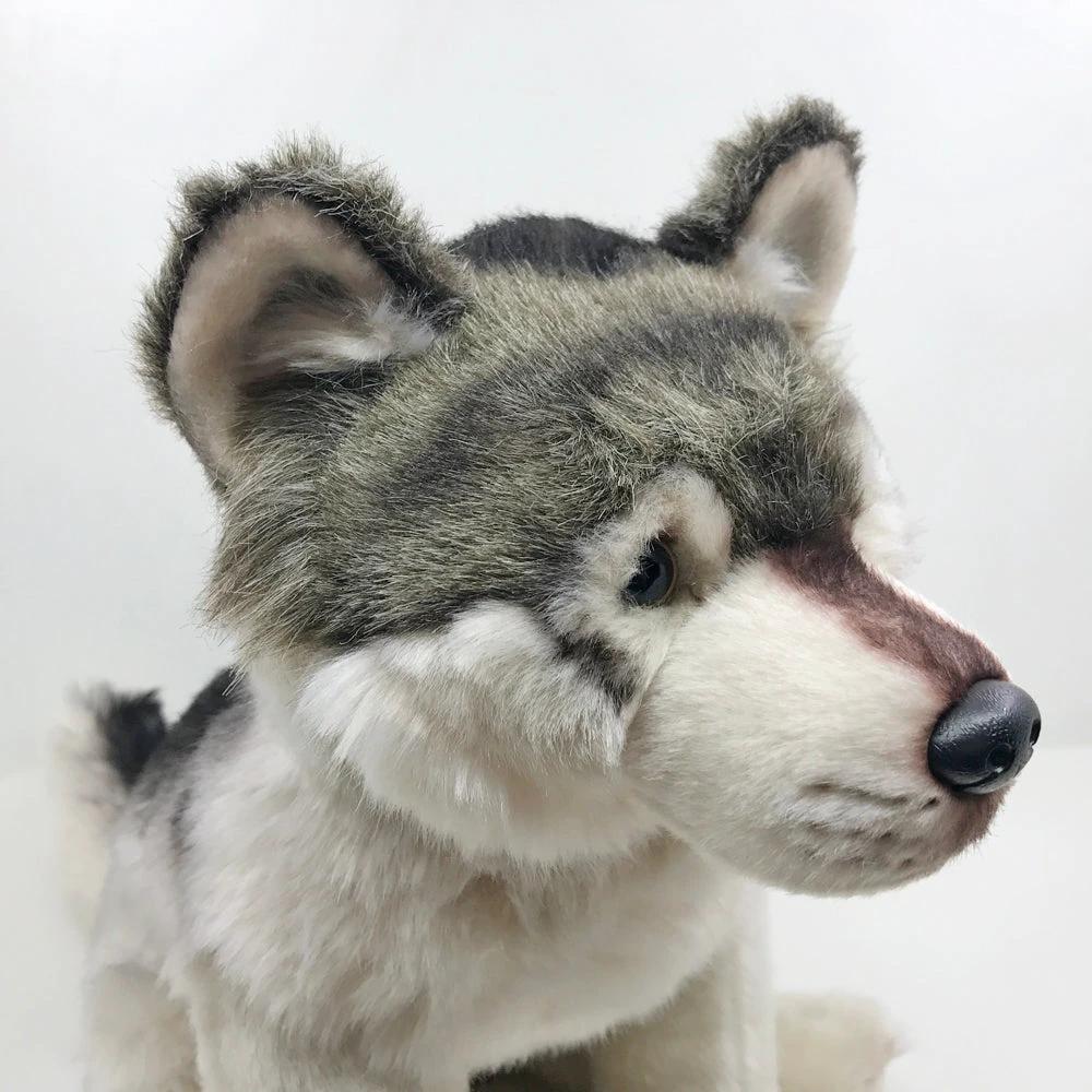Gray Wolf Plush Toy by BowLift