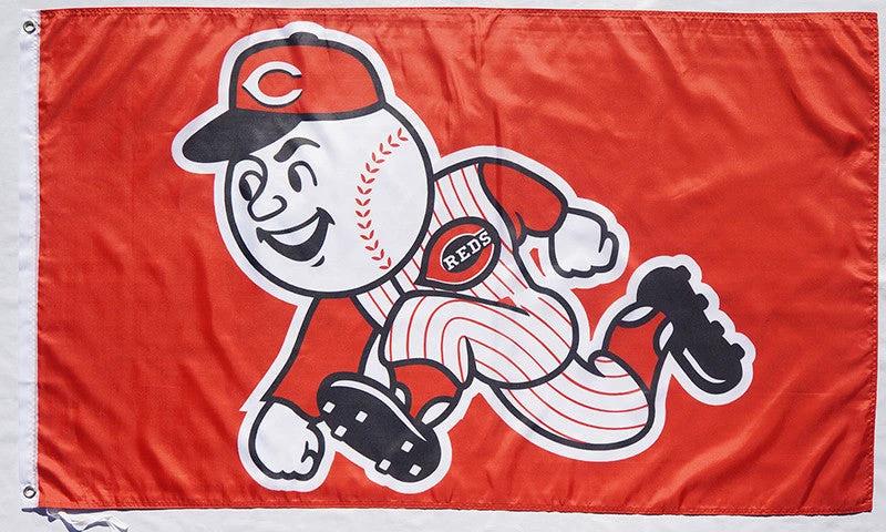 Cincinnati Reds Flag-3x5FT Banner-100% polyester by flagsshop