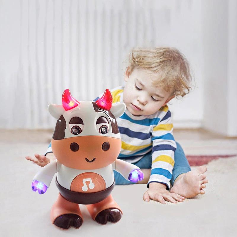 Musical Toy Baby Cow by Bowlift