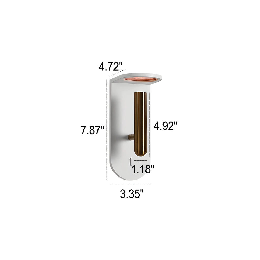 Adjustable Nordic LED Wall Light with Flame Effect Bowlift by Bowlift