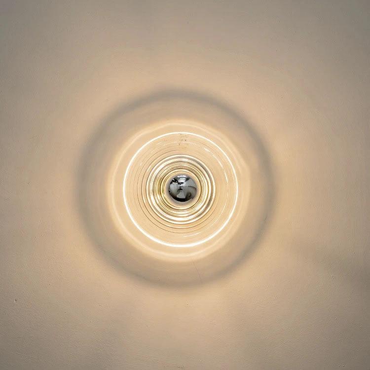 Timeless glass wall lamp for versatile lighting Bowlift by Bowlift